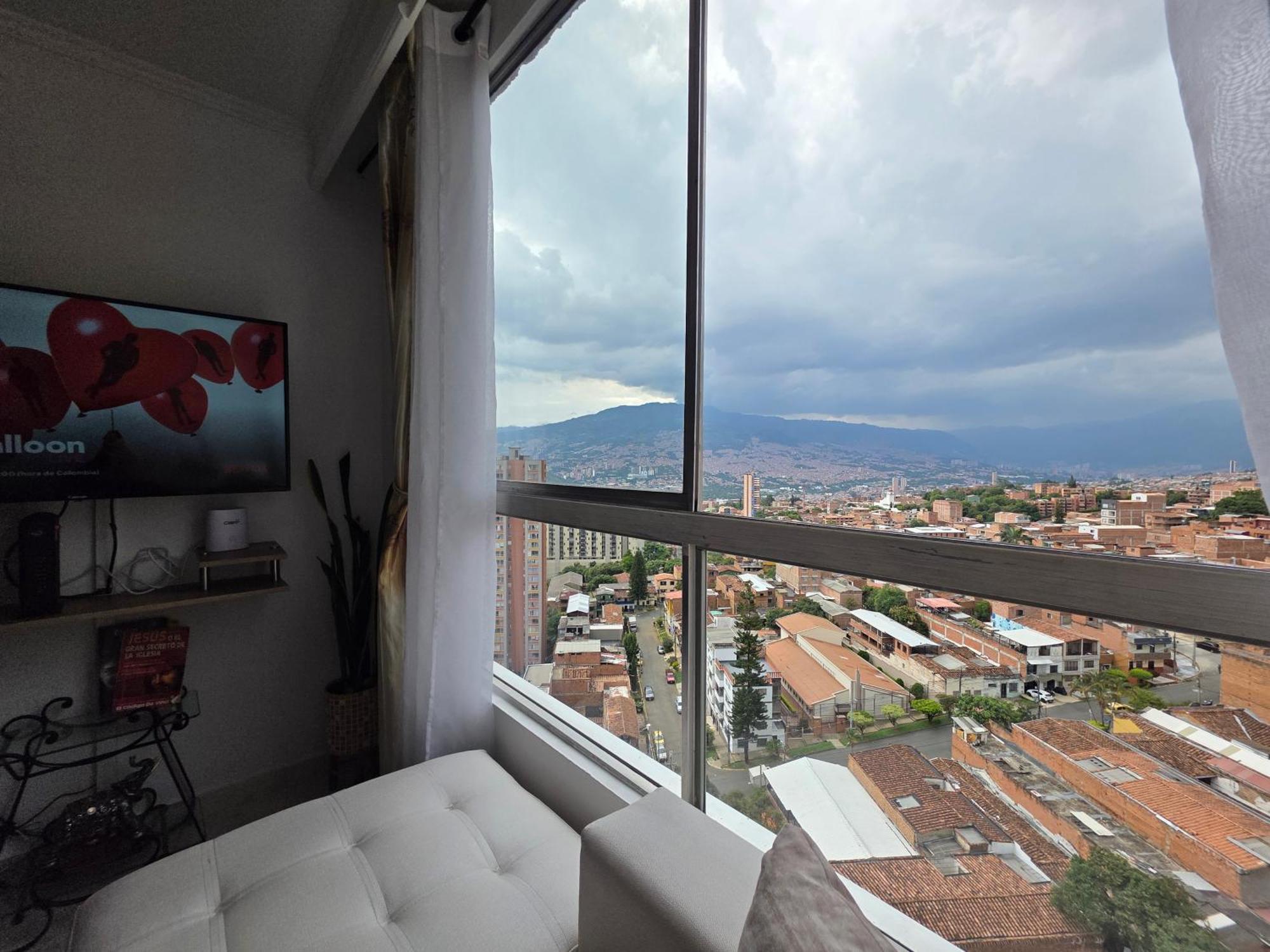 Apartamento Vistas Lindas Cerca Centro Medellin Ngoại thất bức ảnh